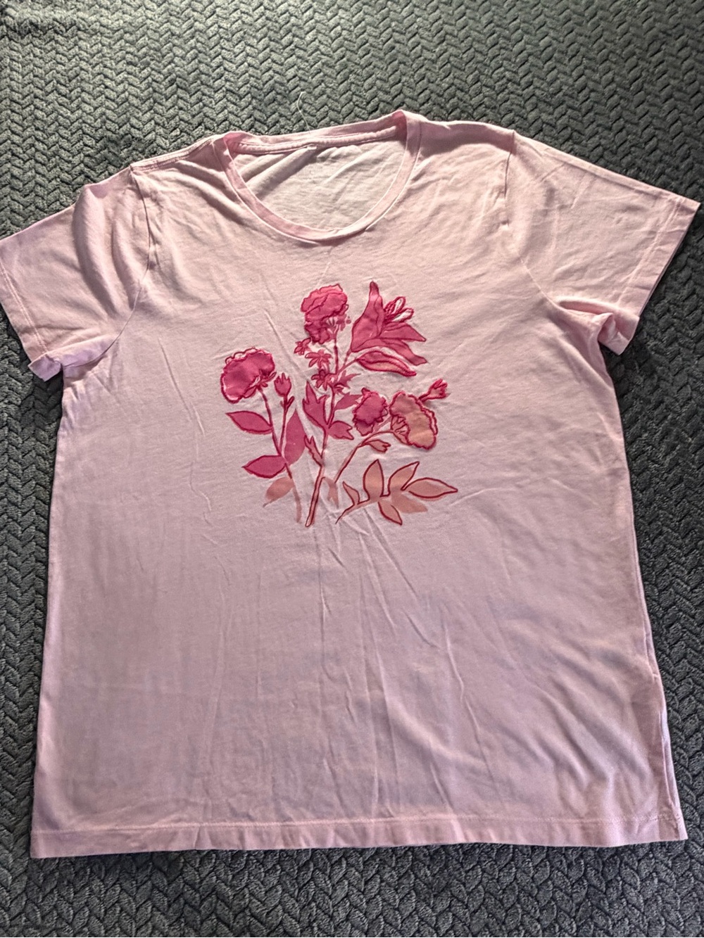 J. Crew Light Pink Collector Tee